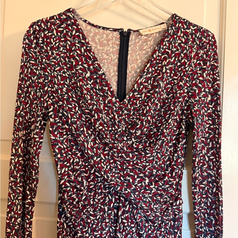 Tory Burch Silk Long Sleeve Dress - Picture 2 of 5
